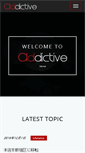 Mobile Screenshot of addictive.asia