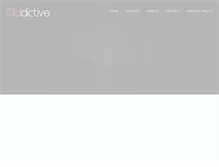 Tablet Screenshot of addictive.asia